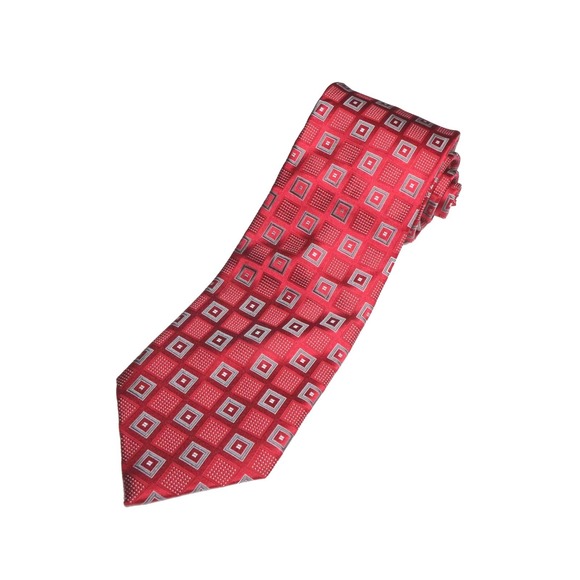 Donald J. Trump Other - Donald J Trump Signature Collection 100% Silk Red Gray Tie 60" x 3.5"